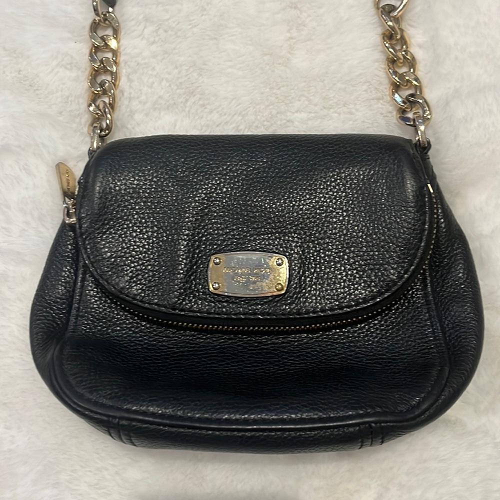 Michael Kors black crossbody bag